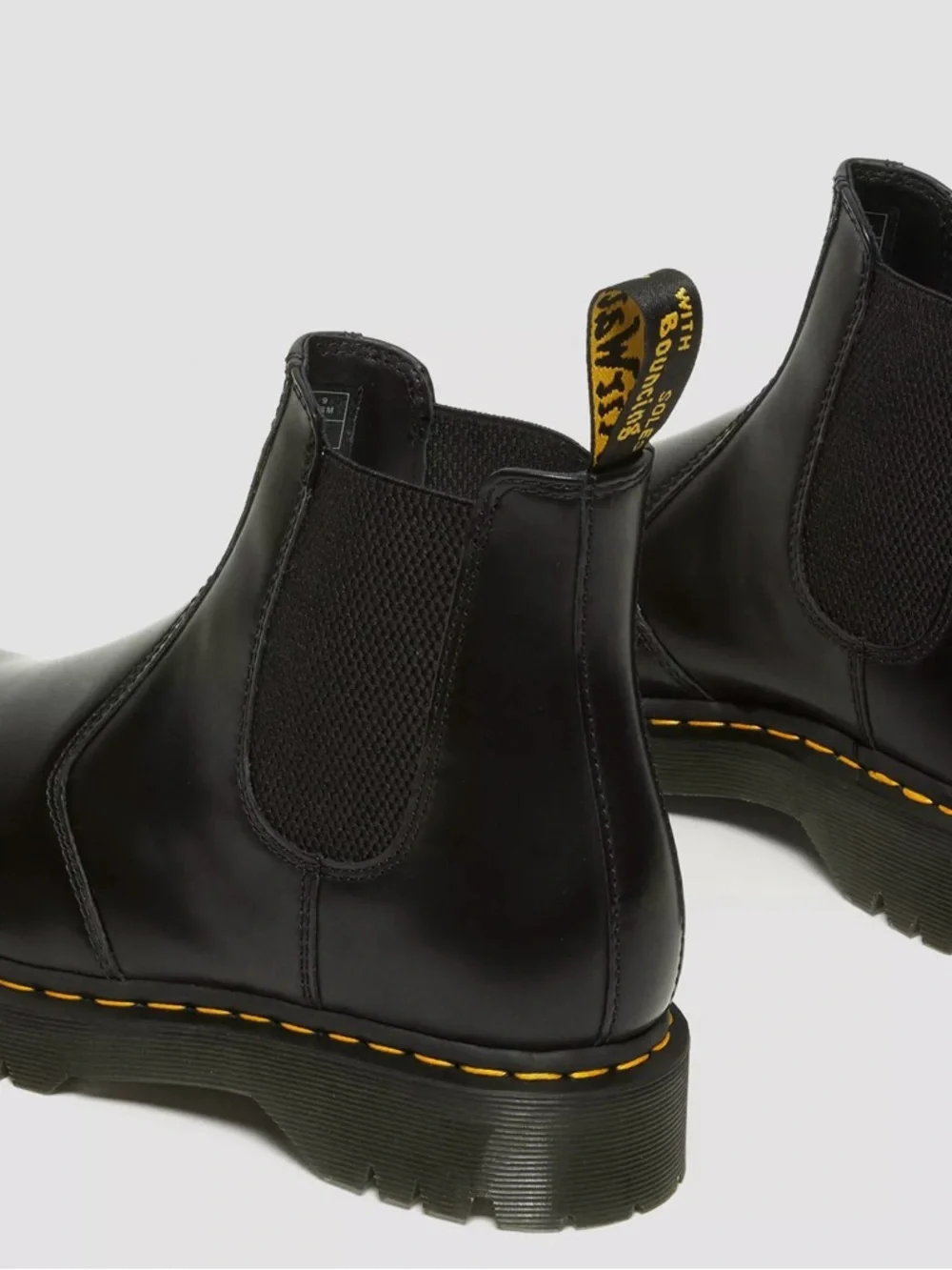 Dr. Martens 2976 BEX SQUARED TOE LEATHER CHELSEA BOOTS